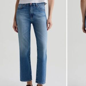 AG Brinkley mid  straight jeans sz 27 with 29.5 inseam 
NWT